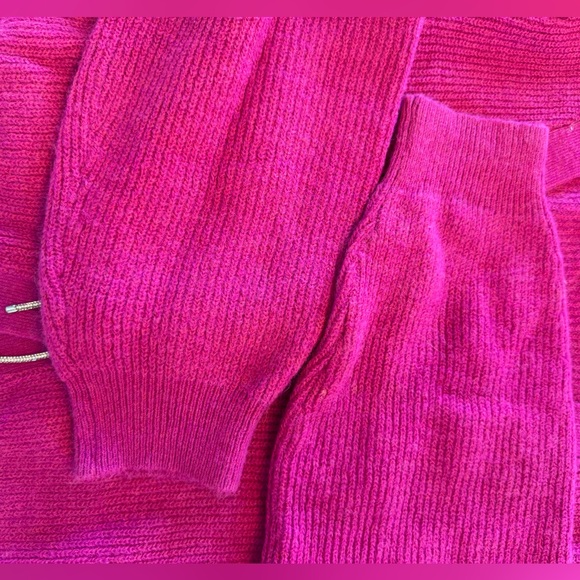 H&M Rhinestone Bow Rib Knit Cardigan - Picture 5 of 5